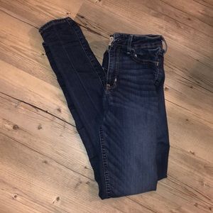 High Rise Hollister Skinny Jeans